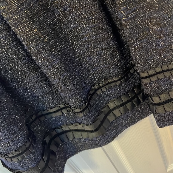 RAOUL navy tweed dress size 4 - Picture 6 of 6